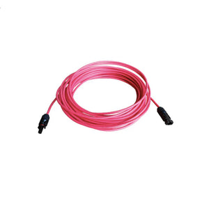 8 Gauge (AWG) - 1 x Pair Black + Red | Solar Panel Extension Cables | 1 of Each Color | Choose Feet/Length (New)