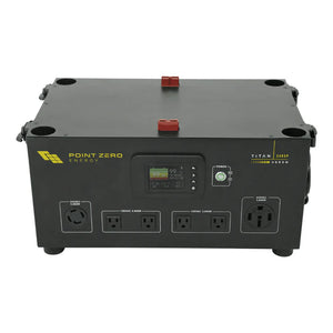Point Zero Energy Titan 240SP Solar Kits - 4,000W / 2,500Wh Portable Power Station + Choose Your Custom Bundle