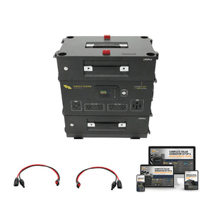 Point Zero Energy Titan 240SP Solar Kits - 4,000W / 2,500Wh Portable Power Station + Choose Your Custom Bundle