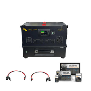 Point Zero Energy Titan 240SP Solar Kits - 4,000W / 2,500Wh Portable Power Station + Choose Your Custom Bundle