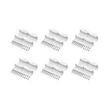 Load image into Gallery viewer, Z-Bracket Sets for Mounting Solar Panels (Choose # of Panels) | 4 x Brackets Per Solar Panel [One Per Corner] | High-Quality Anodized Aluminum