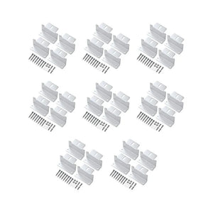 Z-Bracket Sets for Mounting Solar Panels (Choose # of Panels) | 4 x Brackets Per Solar Panel [One Per Corner] | High-Quality Anodized Aluminum