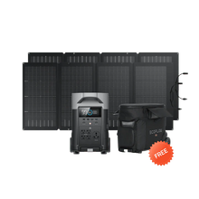 Load image into Gallery viewer, EcoFlow DELTA PRO 120V Solar Kits - 3,600Wh / 3,600W Portable Power Station + Choose Your Custom Bundle Option | Complete Solar Kit | 5-Year Warranty