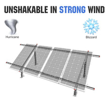 Load image into Gallery viewer, Adjustable Multi-Piece Solar Panel Mounting Brackets | 1-4 Solar Panels